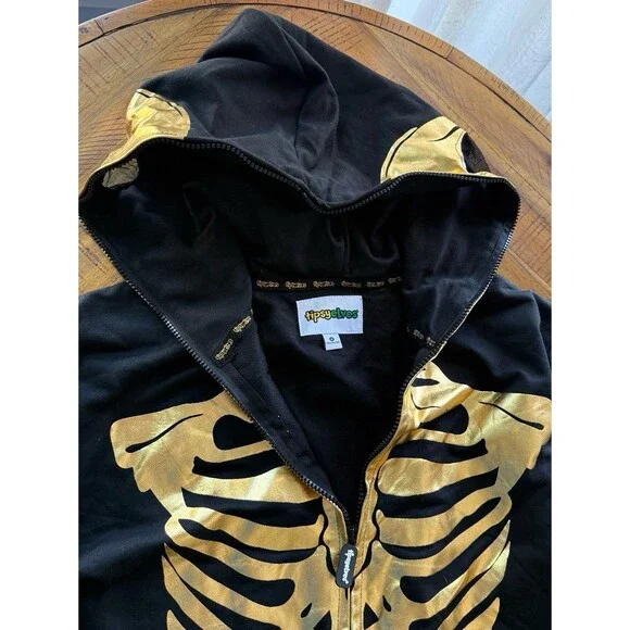 Tipsy Elves Gold Skeleton Costume - Picture 11 of 12
